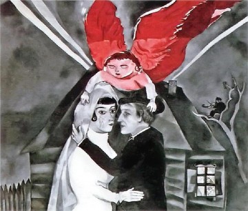 Wedding contemporary Marc Chagall Oil Paintings